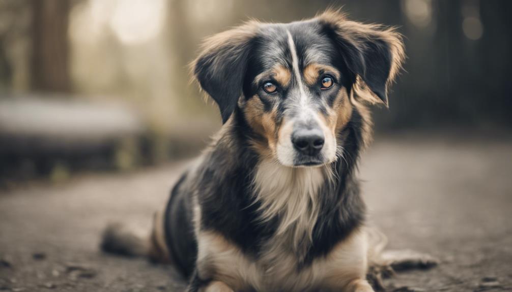 broken tail on dog