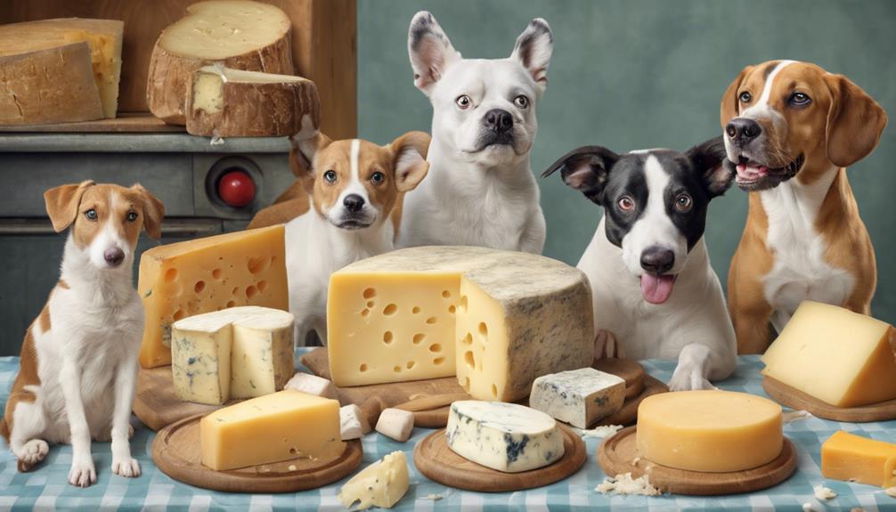 cani e formaggio compatibili